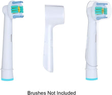 Carica l'immagine nel visualizzatore di Gallery, HSYTEK Copertura spazzolino Elettrico per spazzolino da Denti Elettrico Oral B, Comodo da Viaggio e più Sanitario per Una Migliore Salute, (Trasparente, 6) 6 Unità (Confezione da 1) Trasparente