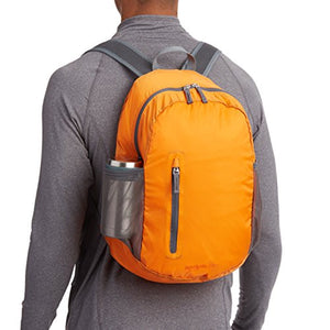 AmazonBasics - Zaino ultra leggero pieghevole 25 l, Arancione