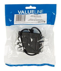 Valueline VLVP31930B02 Adattatore, SCART Maschio / Femmina +Audio 3.5 mm