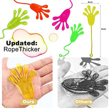 Carica l&#39;immagine nel visualizzatore di Gallery, DERAYEE 30 Pezzi Mani Appiccicose,Sticky Hands Giocattoli,Colorati Manina Appiccicosa,Gadget Compleanno Regalo Feste per Bambini
