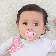 Carica l&#39;immagine nel visualizzatore di Gallery, Ciuccio Clip Baby, Catena Clips in Plastica Infantile, Clipe Ragazze - Ilgrandebazar