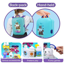Carica l'immagine nel visualizzatore di Gallery, Bowa Gioco di Ruolo Valigetta Giocattolo Zaino Kit con Accessori Bambini...