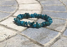 Carica l&#39;immagine nel visualizzatore di Gallery, braccialetto REGIME riduzione dell&#39;appetito APATITE BLEUE pietra... - Ilgrandebazar