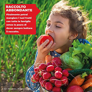 Albagarden - Calcio Per Pomodori Liquido Concime Orto Nitrato Di Calcio Fertilizzante Piante Cura Del Marciume Apicale Nero Alta Concentrazione Ricco In Magnesio Azoto Potassio Calcio Liquido x 1 Kg