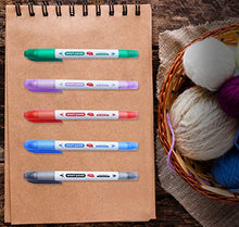 Carica l&#39;immagine nel visualizzatore di Gallery, 5 Pennarelli per Lavagnette – Doppia Punta, Media e Fine – Subito Asciutti,... - Ilgrandebazar