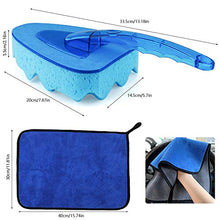 Carica l'immagine nel visualizzatore di Gallery, Venga amigos Auto Parabrezza Cleaner Pulitore(34 * 16cm) Azzurro