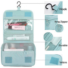 Carica l'immagine nel visualizzatore di Gallery, Orgawise beauty case borsa da viaggio toilette cosmetica Blu