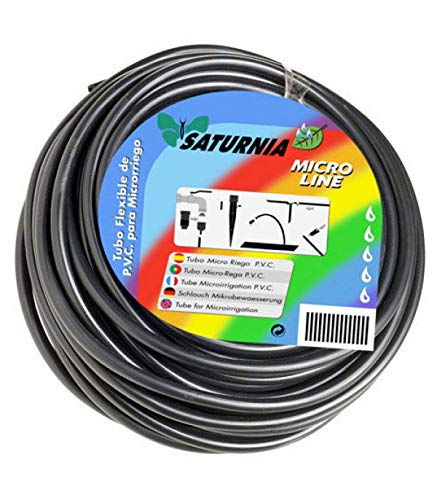 Saturnia 8170450 - PVC Drip tubicino, Rotolo 25m 25 m