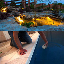 Carica l&#39;immagine nel visualizzatore di Gallery, luci per piscina fuori terra fontana da giardino accessori 4 confezioni
