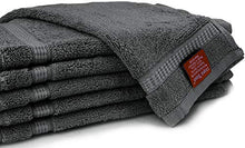 Carica l&#39;immagine nel visualizzatore di Gallery, Utopia Towels - 12 asciugamani viso - Lavabili in lavatrice (30 x 30 cm, Grey - Ilgrandebazar