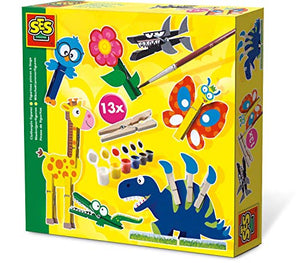 SES-Creative 14903 - Animali con Mollette - Ilgrandebazar