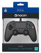 Carica l&#39;immagine nel visualizzatore di Gallery, Nacon Compact Controller, Nero - PlayStation 4