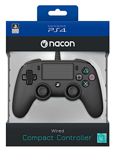 Nacon Compact Controller, Nero - PlayStation 4