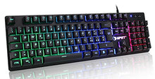 Carica l'immagine nel visualizzatore di Gallery, NPET K10 105 Tasti Chroma Tastiera Italiana per Gaming USB - Alte