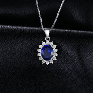 JewelryPalace Donna Gioiello Principessa Diana William Kate Middleton Blu - Ilgrandebazar
