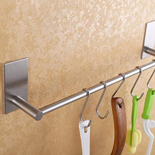 Carica l'immagine nel visualizzatore di Gallery, ZUNTO Bagno Adesivo Porta Salviette Acciaio Inox Portasciugamani 40cm