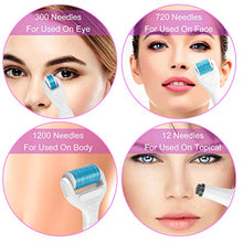 Carica l&#39;immagine nel visualizzatore di Gallery, Derma Roller,Aiglam Dermaroller 0.25/0.5/1mm di alta qualità Migliore Bianco - Ilgrandebazar