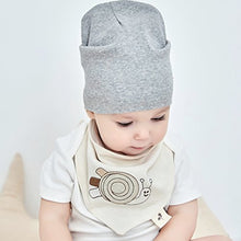 Carica l&#39;immagine nel visualizzatore di Gallery, Neutrale organico bambino bavaglini bandana neonato per ragazzi e ragazze 4...