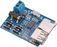 Carica l&#39;immagine nel visualizzatore di Gallery, HiLetgo 2pcs TF Card U Disk Play MP3 Decoder Player Module with Audio...