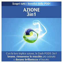 Carica l&#39;immagine nel visualizzatore di Gallery, Dash Allin1 PODS Detersivo Lavatrice in Capsule Ambra, Maxi Formato 2 x 66,...