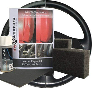 Kit ritocco Vernice Nero per Volante - Spallina - Seduta in Pelle Eco-Pelle...