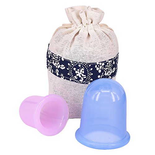 Cupping Anti-Cellulite in Silicone, KINDAX 2pcs Coppettazione Coppe... - Ilgrandebazar