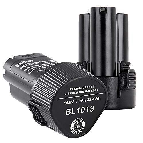 2 X Dosctt 3000mAh Batteria Sostituzione per Makita BL1013 10,8V 3,0Ah...