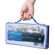 Carica l&#39;immagine nel visualizzatore di Gallery, ESYNiC Kit Rivettatrice Professionale con 86pz Rivetti Blu Con M3-m8 - Ilgrandebazar