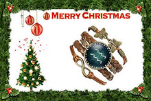 Carica l&#39;immagine nel visualizzatore di Gallery, Caimeytie Marrone Braccialetto Intrecciato Regolabile 12 Acquario - Ilgrandebazar