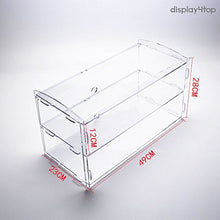Carica l&#39;immagine nel visualizzatore di Gallery, Display4top - Espositore per pasticceria in acrilico torte, 2 ripiani - Ilgrandebazar