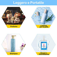 Carica l&#39;immagine nel visualizzatore di Gallery, 8 * 100ML Fenvella Flaconi Vuoti 100ml Trasparente Plastic Bottiglia a...