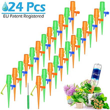 Carica l&#39;immagine nel visualizzatore di Gallery, Irrigazione a Goccia,24Pcs Regolabile Strumento di Automatico a...