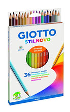 Carica l&#39;immagine nel visualizzatore di Gallery, Giotto Stilnovo pastelli colorati in astuccio 36 colori - Ilgrandebazar
