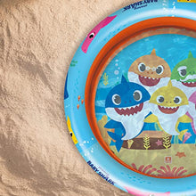 Carica l&#39;immagine nel visualizzatore di Gallery, Mondo 2 Ring Pool, Piscina Gonfiabile Unisex Bambini, Azzurro Arancione, Diametro 100 centimetri