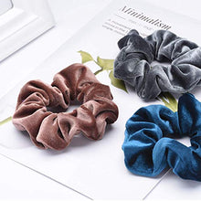 Carica l&#39;immagine nel visualizzatore di Gallery, Sinwind 20 pcs elastici per capelli Elastici in velluto Capelli...