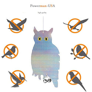 Powerman-USA spaventapasseri/Spaventa Piccioni, Repellente Uccelli,...