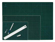 Carica l'immagine nel visualizzatore di Gallery, Wedo 079130 Cutting Mat, Tappetino da Taglio 300 x 220 x 3 mm, 30 cm, Verde - Ilgrandebazar