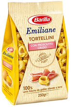 Carica l&#39;immagine nel visualizzatore di Gallery, Barilla Pasta all&#39;Uovo Ripiena Le Emiliane Tortellini con Prosciutto Crudo -...