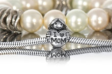 Carica l'immagine nel visualizzatore di Gallery, Andante-stones in argento "I Love Mamma" IO amo la mia mamma - Element... - Ilgrandebazar