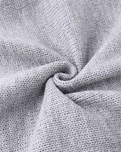 YOINS Maglione da Donna Top Lavorato a XXL, Grigio Chiaro-nuovo - Ilgrandebazar