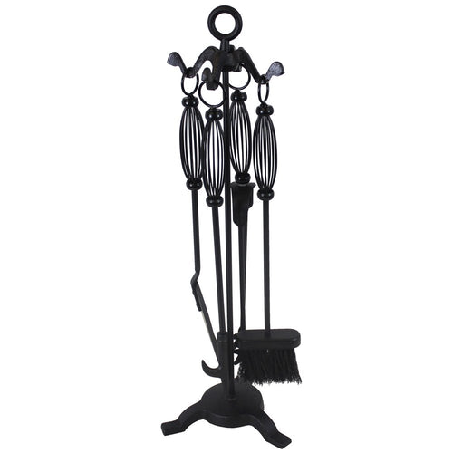 JVL Ltd, Set Accessori per Camino, 5 pz Pennine - Ilgrandebazar