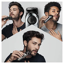 Carica l&#39;immagine nel visualizzatore di Gallery, Braun BT7240 Regolabarba Uomo, Rifinitore, Nero/Grigio Metallizzato
