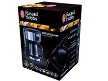 Carica l&#39;immagine nel visualizzatore di Gallery, Russell Hobbs Buckingham 20680-56 Macchina Caffè, 1000 Watt, Acciaio...