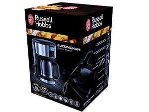 Russell Hobbs Buckingham 20680-56 Macchina Caffè, 1000 Watt, Acciaio...