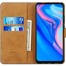 Carica l&#39;immagine nel visualizzatore di Gallery, HOOMIL Cover per Huawei P Smart Z, Flip Case in Pelle PU Premium Nero - Ilgrandebazar