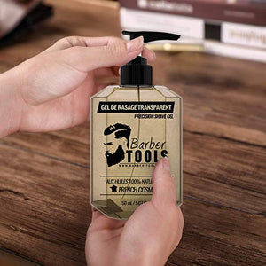 ✮ BARBER TOOLS ✮ Gel da barba trasparente 150ml - Per una rasatura precisa...