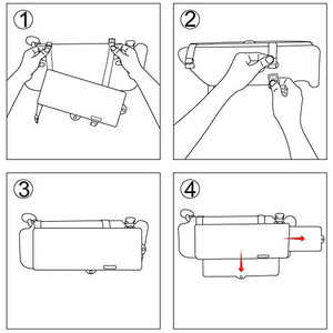 WANPOOL Parasole Antisole Visiera Antiabbagliante Anti-riflesso per Sedile... - Ilgrandebazar