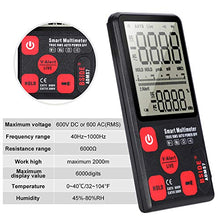 Carica l&#39;immagine nel visualizzatore di Gallery, Multimetro Digitale Tester, Portatile Display LCD Volt Automatico Frequenza... - Ilgrandebazar