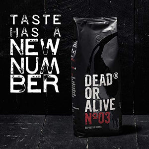 DEAD OR ALIVE Caffè Espresso in Grani NR3 - Extra Forte ad Alto...