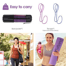 Carica l&#39;immagine nel visualizzatore di Gallery, Dustgo FP-TECH Tappetino Yoga da 183cmx63cmx6mm Palestra Fitness Viola-rosa